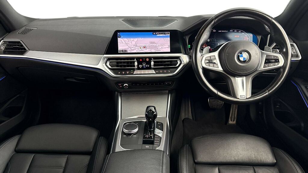 BMW 3 Series M340d Xdrive Mht Step WA71LNR Blue #4