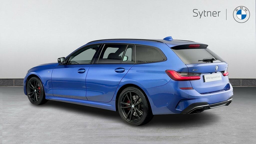 BMW 3 Series M340d Xdrive Mht Step WA71LNR Blue #2