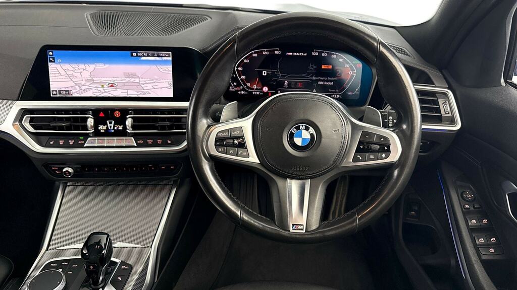 BMW 3 Series M340d Xdrive Mht Step WA71LNR Blue #5