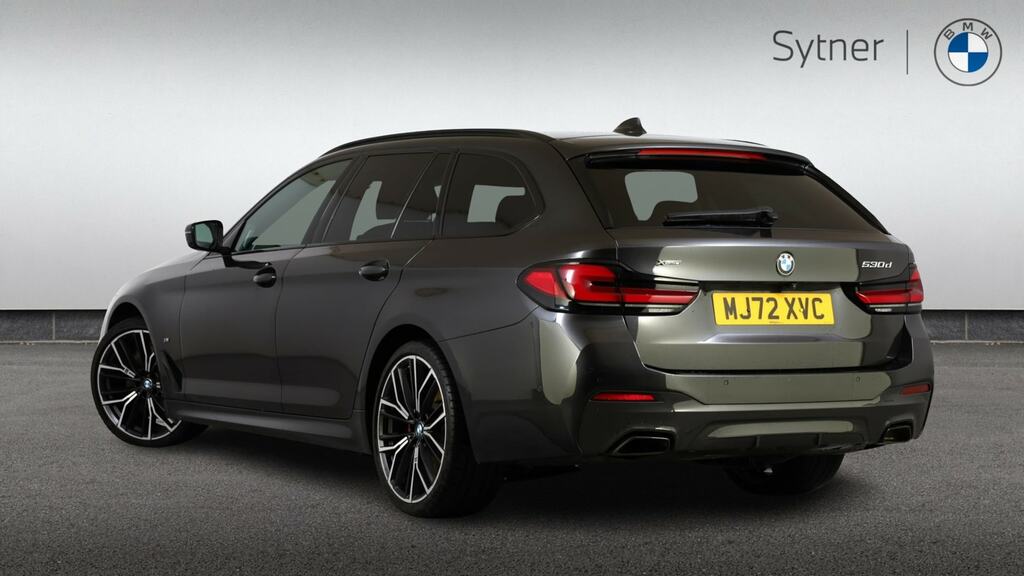 BMW 5 Series 530D Xdrive Mht M Sport Pro Pack MJ72XVC Grey #2