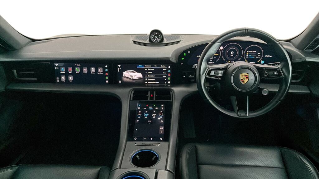 Porsche Taycan 420Kw 4S 93Kwh NK70YCJ Silver #6