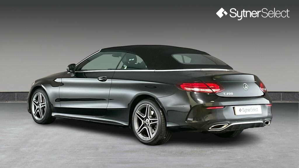 Mercedes-Benz C Class C200 Amg Line Premium 9G-tronic Black #3
