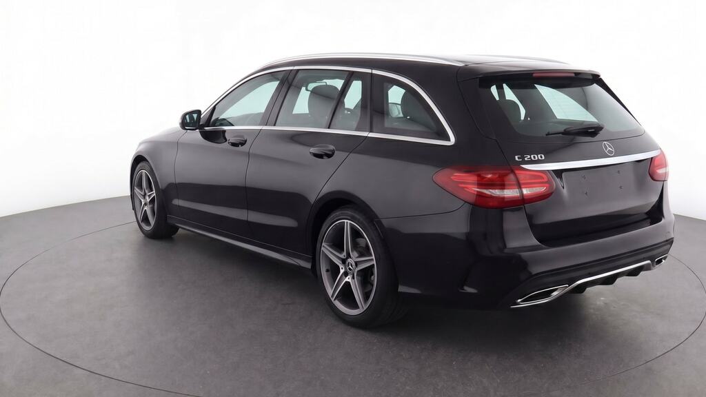 Mercedes-Benz C Class C200 Amg Line 9G-tronic NC19EHY Black #3