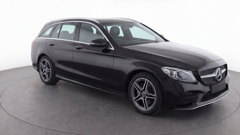 Mercedes-Benz C Class C200 Amg Line 9G-tronic Black