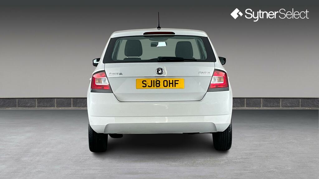 Skoda Fabia 1.0 Mpi 60 S SJ18OHF White #5