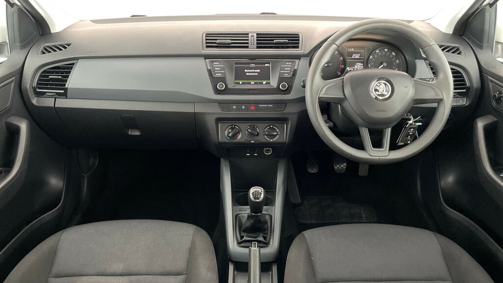 Skoda Fabia 1.0 Mpi 60 S SJ18OHF White #6
