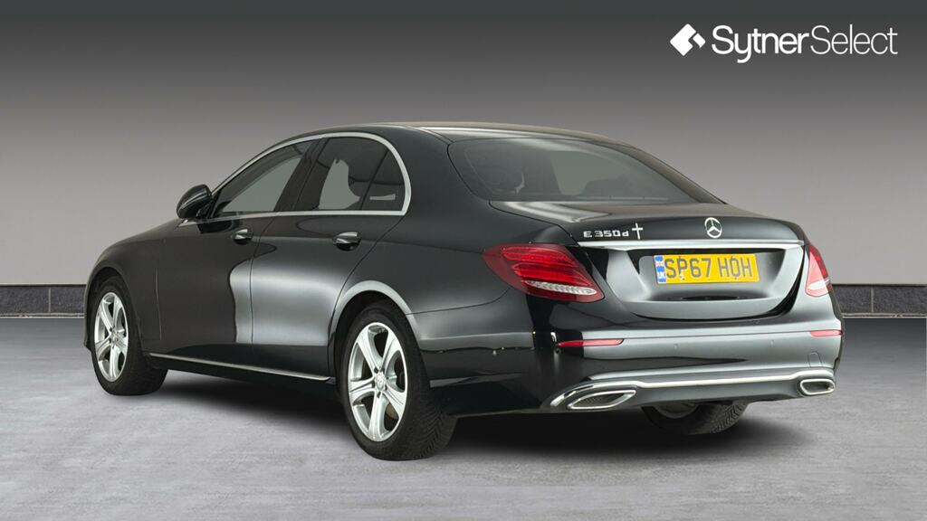 Mercedes-Benz E Class E350d Se 9G-tronic SP67HOH Black #2
