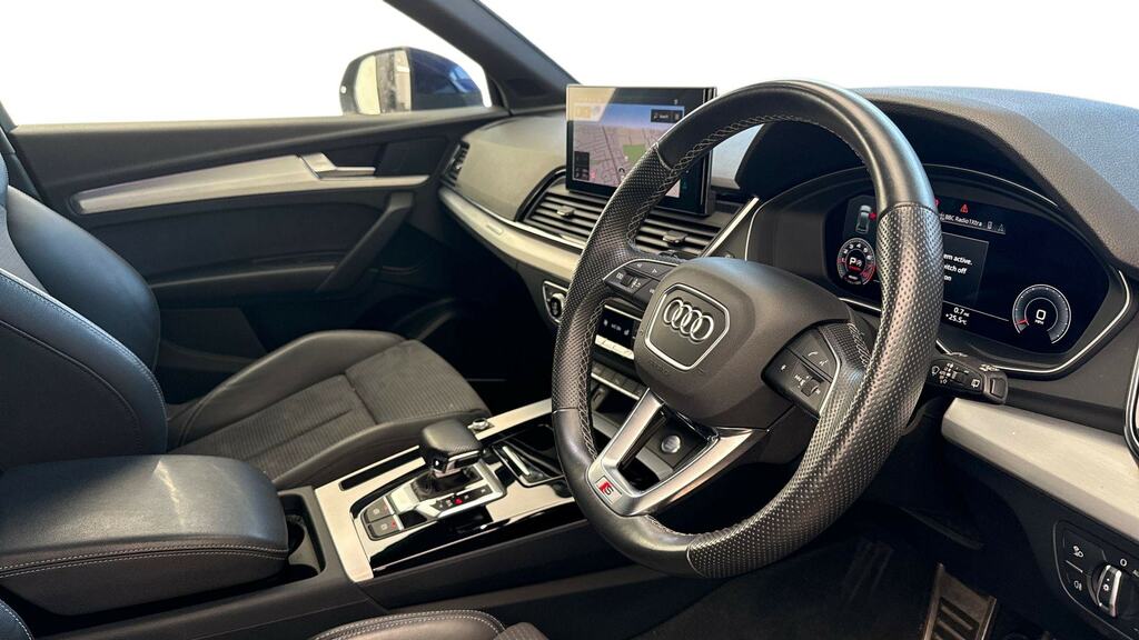Audi Q5 45 Tfsi Quattro S Line S Tronic Cs AE72VGM Blue #6