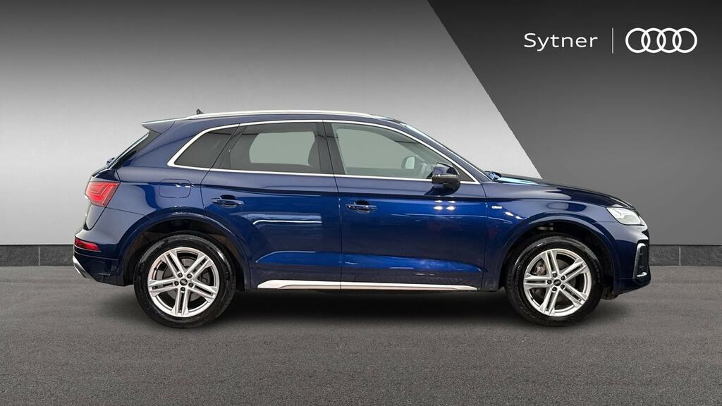 Audi Q5 45 Tfsi Quattro S Line S Tronic Cs AE72VGM Blue #4