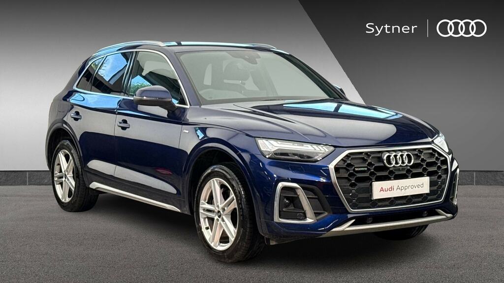 Audi Q5 45 Tfsi Quattro S Line S Tronic Cs Blue