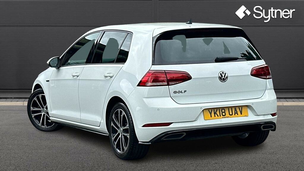 Volkswagen Golf 1.5 Tsi Evo 150 R-line YK18UAV White #2