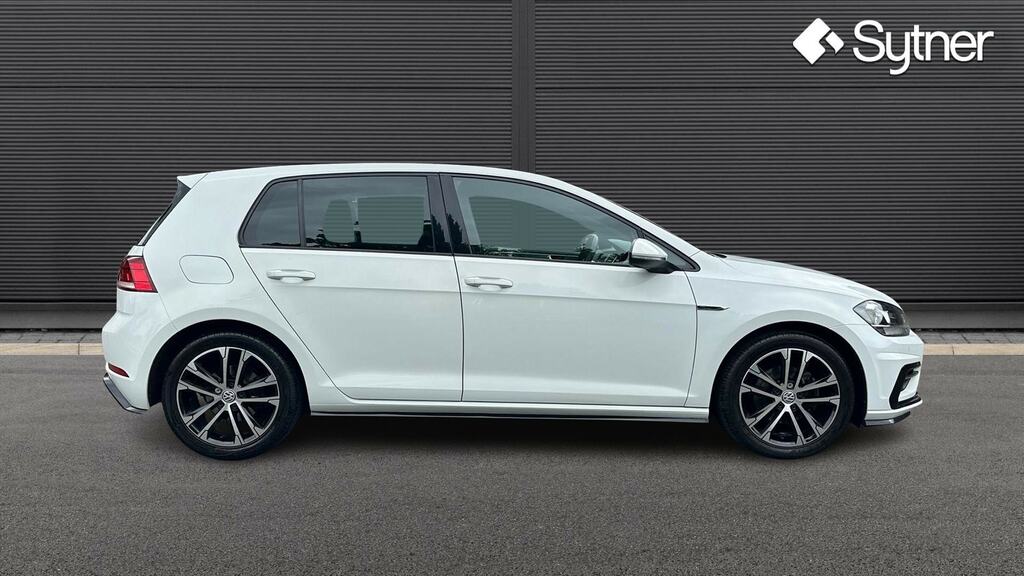 Volkswagen Golf 1.5 Tsi Evo 150 R-line YK18UAV White #4
