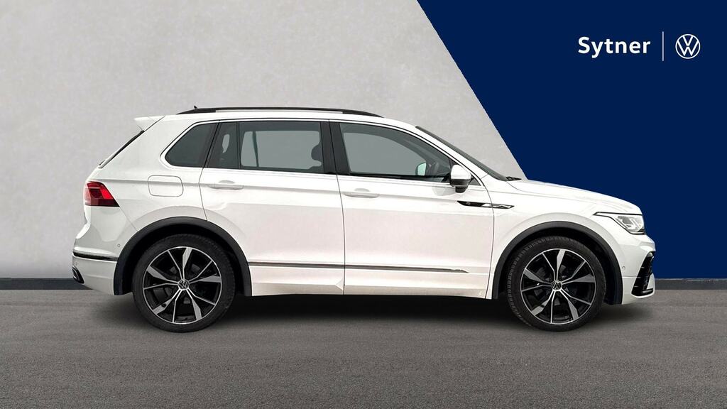 Volkswagen Tiguan 2.0 Tdi R-line Dsg PL23TVP White #4