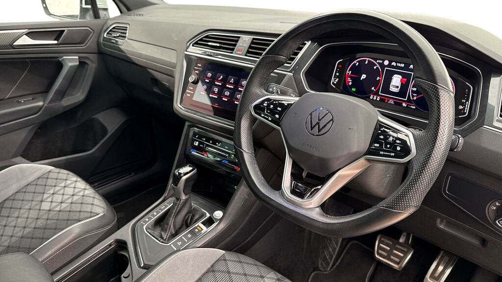 Volkswagen Tiguan 2.0 Tdi R-line Dsg PL23TVP White #6