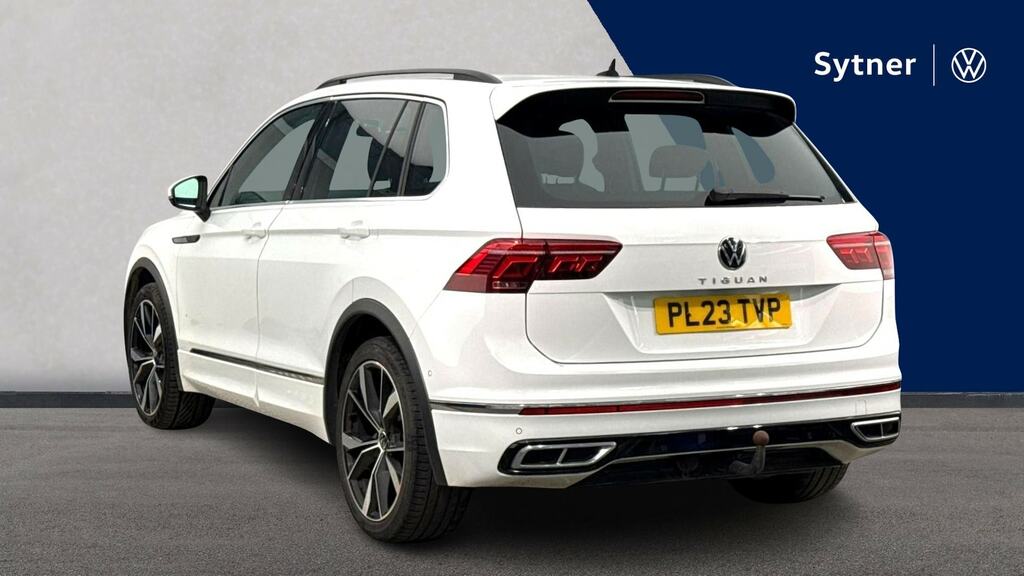 Volkswagen Tiguan 2.0 Tdi R-line Dsg PL23TVP White #3