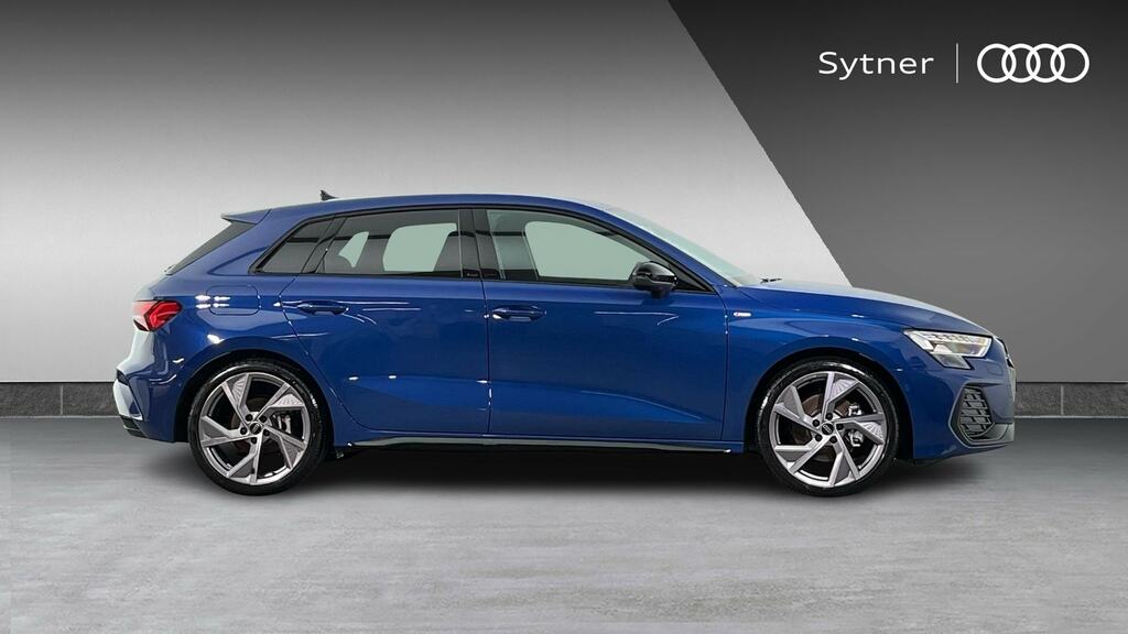 Audi A3 1.5 Tfsi 150 Black Ed S Tronic Tech Pack FD75VDX Blue #4