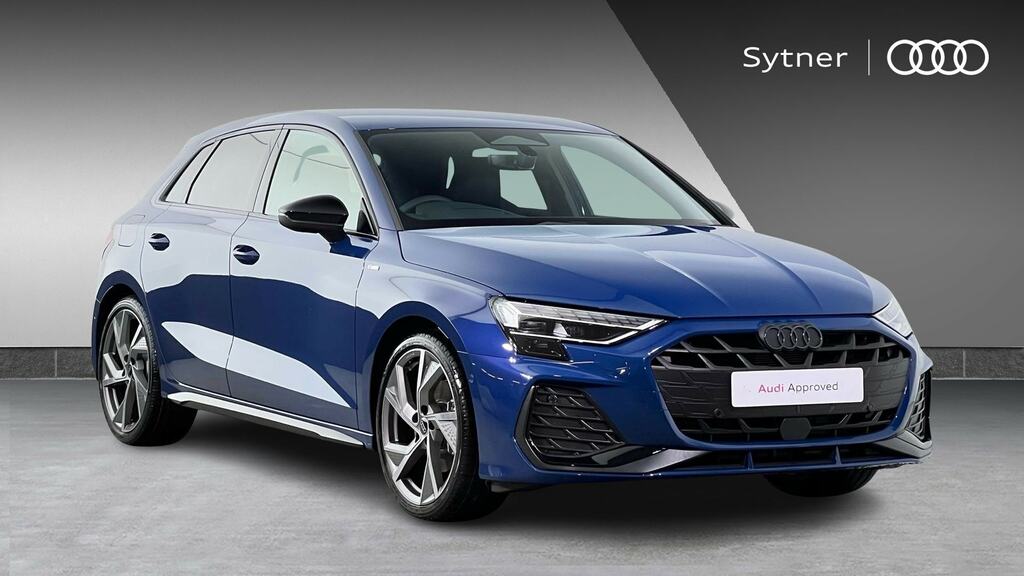 Audi A3 1.5 Tfsi 150 Black Ed S Tronic Tech Pack Blue