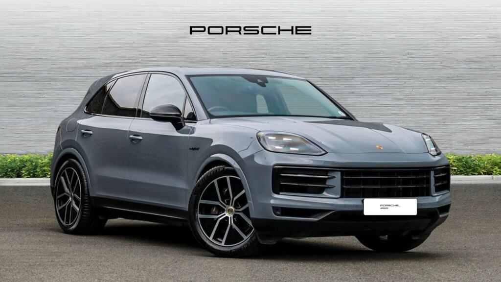 Porsche Cayenne E-hybrid Tiptronic S Grey