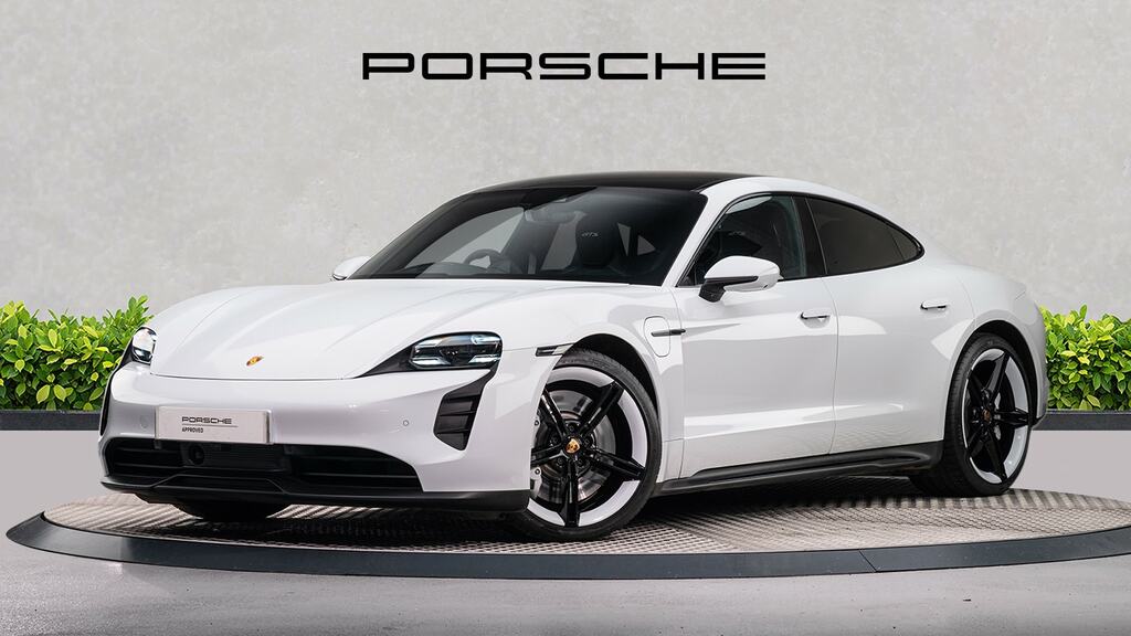 Porsche Taycan 440Kw Gts 93Kwh 22Kw 5 Seat KK23TYO White #3