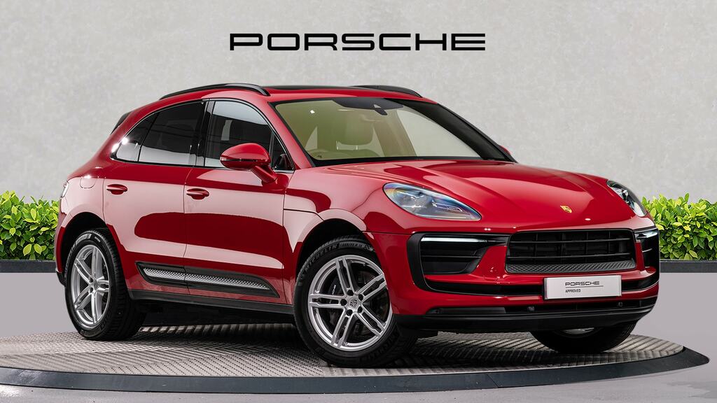 Porsche Macan 5dr Pdk Red