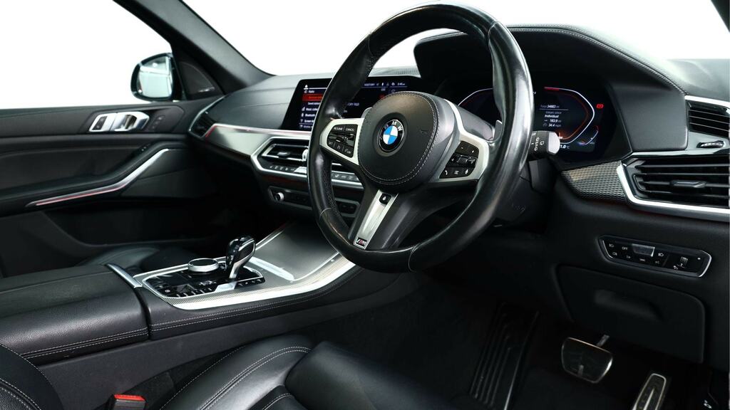 BMW X5 Xdrive M50i Black #6