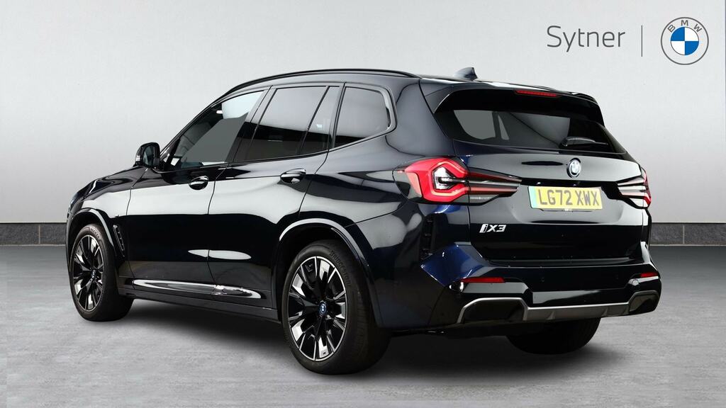 BMW iX3 210Kw M Sport Pro 80Kwh LG72XWX Black #2