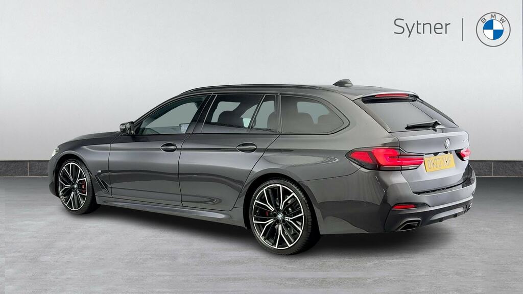 BMW 5 Series 520D Mht M Sport Step Pro Pack OV23XUF Grey #2