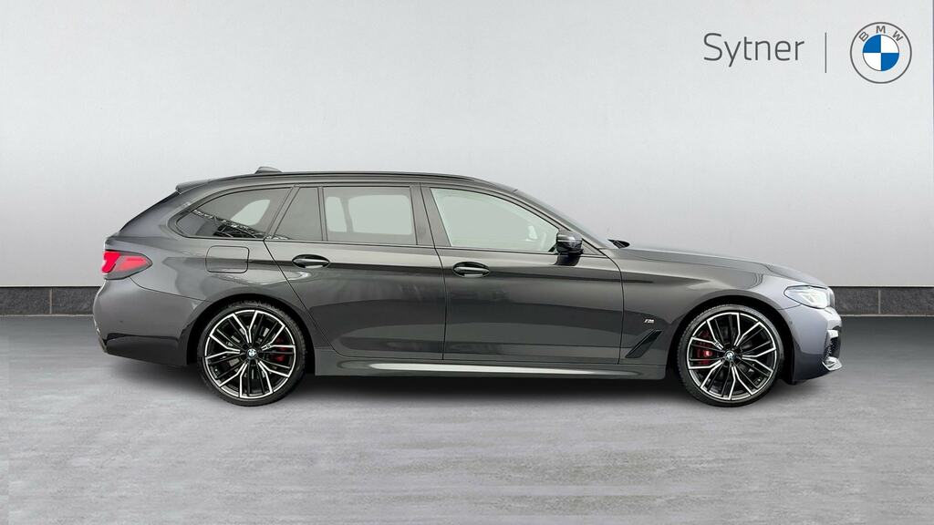 BMW 5 Series 520D Mht M Sport Step Pro Pack OV23XUF Grey #3