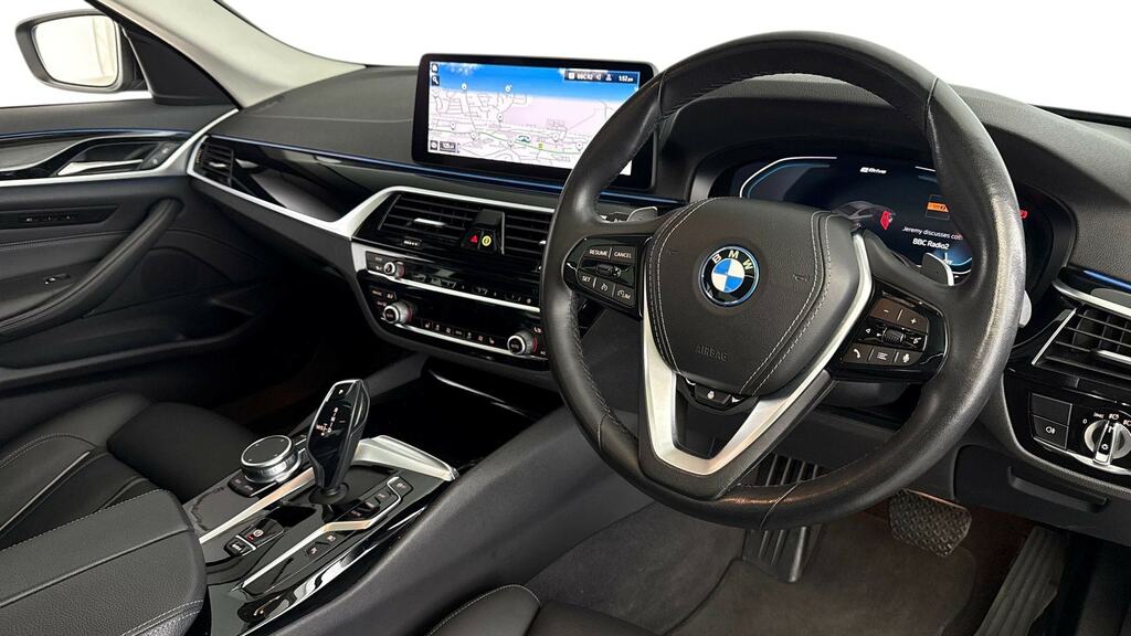 BMW 5 Series 530E Se YD23ACB Black #6