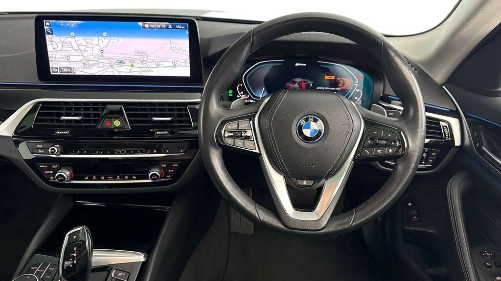 BMW 5 Series 530E Se YD23ACB Black #5