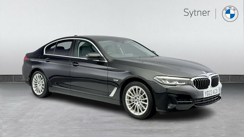 BMW 5 Series 530E Se Black