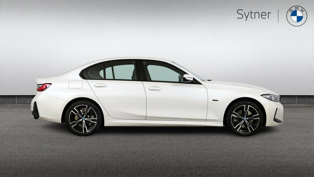 BMW 3 Series 330E M Sport Step YF73WJZ White #3