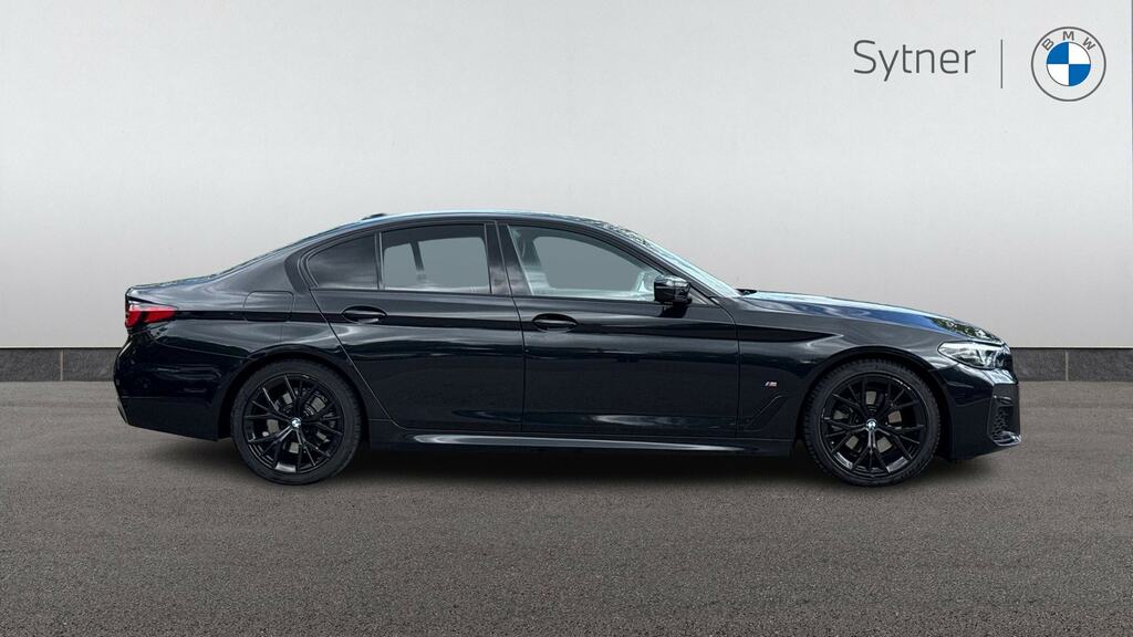 BMW 5 Series 520D Mht M Sport Step LC71VWD Black #3