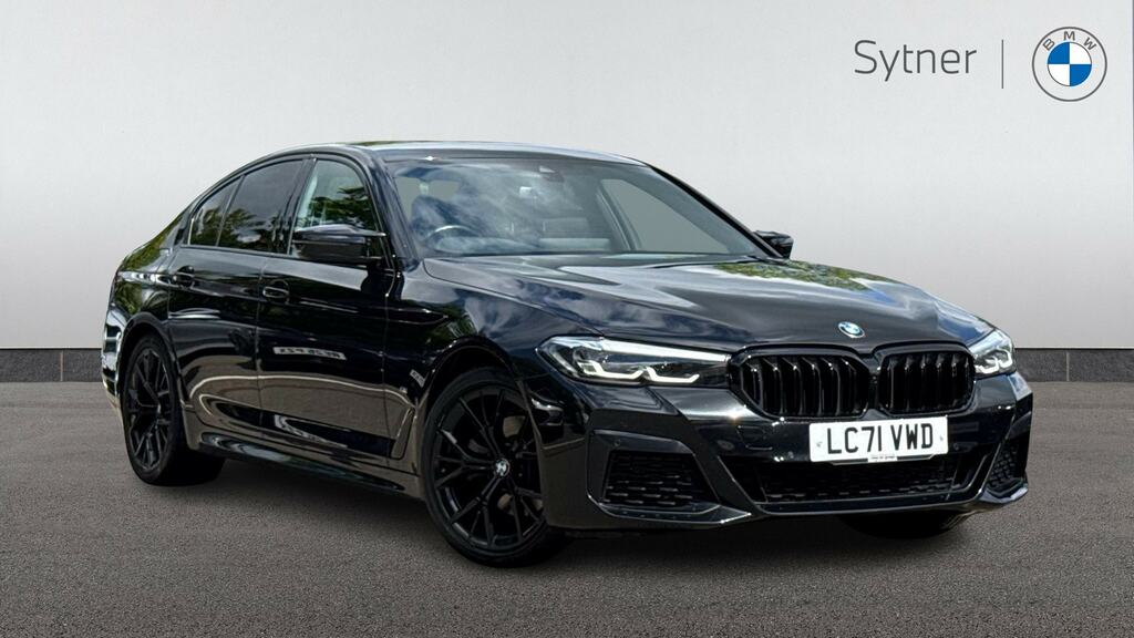 BMW 5 Series 520D Mht M Sport Step Black