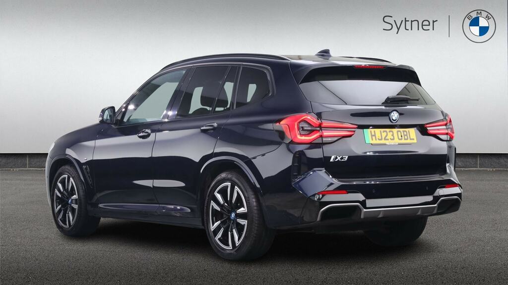 BMW iX3 210Kw M Sport 80Kwh HJ23OBL Black #2