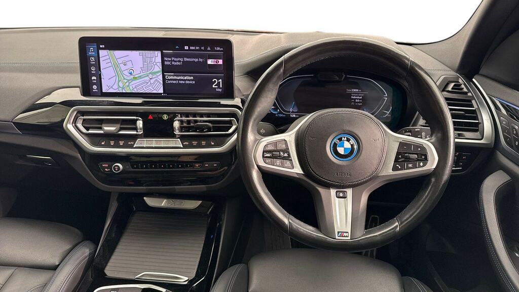 BMW iX3 210Kw M Sport 80Kwh HJ23OBL Black #5