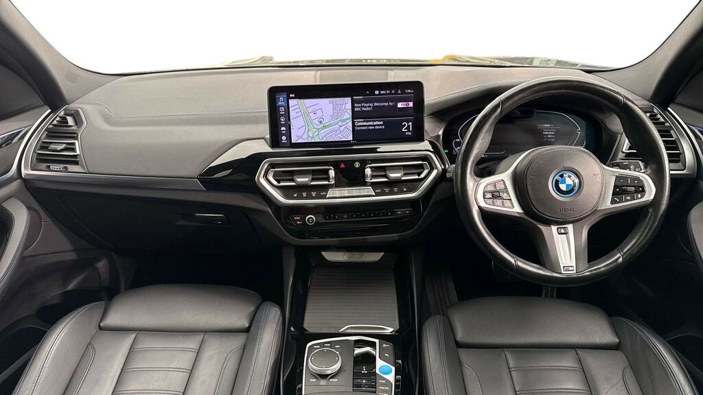 BMW iX3 210Kw M Sport 80Kwh HJ23OBL Black #4