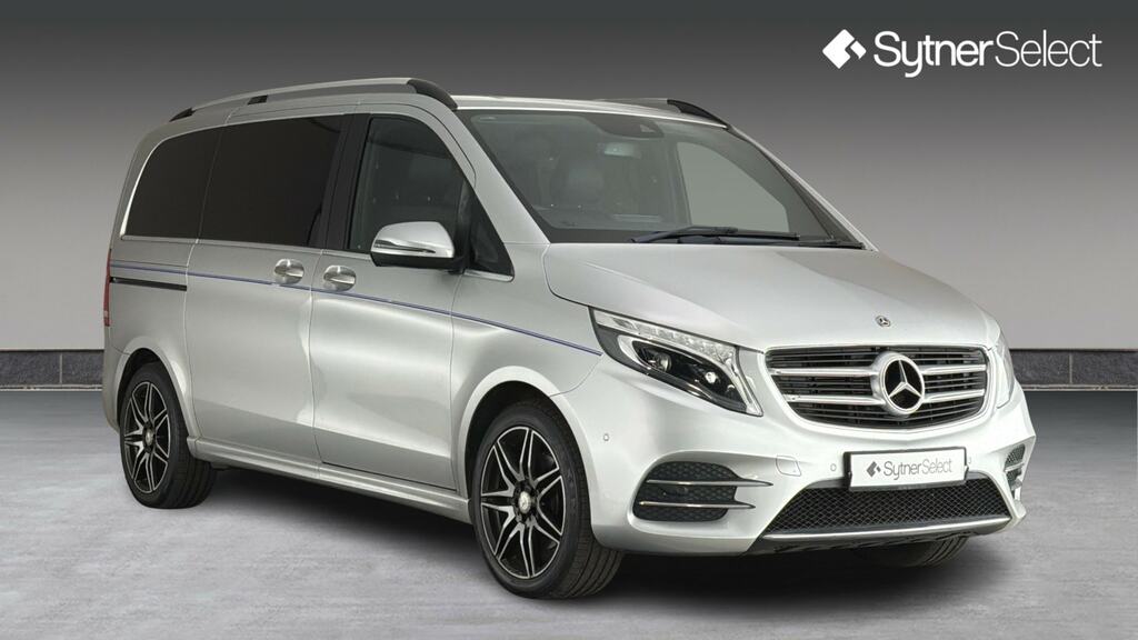 Mercedes-Benz V Class V250 D Amg Line Silver