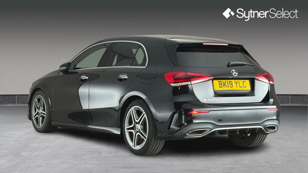 Mercedes-Benz A Class A200d Amg Line Premium Black #2