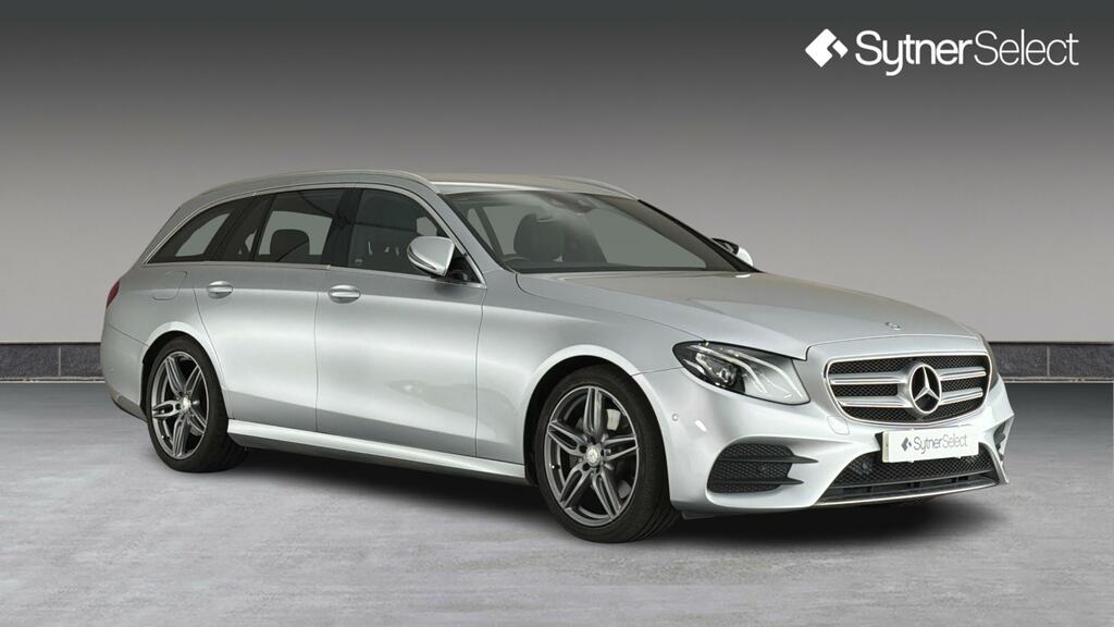 Mercedes-Benz E Class E220d Amg Line 9G-tronic Silver