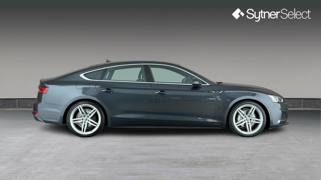Audi A5 40 Tdi Quattro S Line S Tronic RA19OOG Grey #3