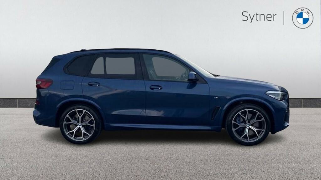 BMW X5 Xdrive30d M Sport YG70WAA Blue #3