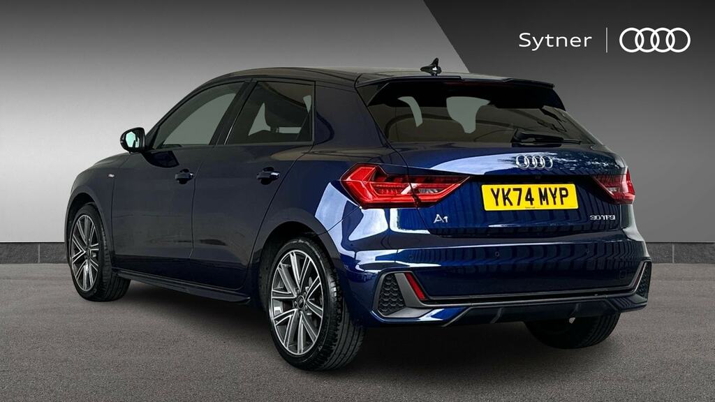 Audi A1 30 Tfsi S Line Tech Pack YK74MYP Blue #3