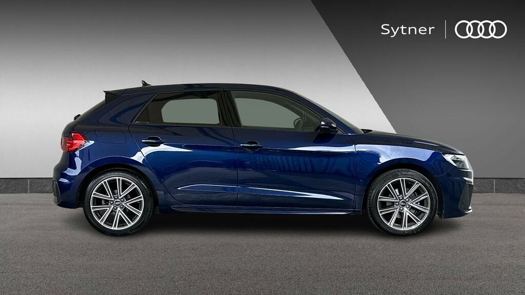 Audi A1 30 Tfsi S Line Tech Pack YK74MYP Blue #4
