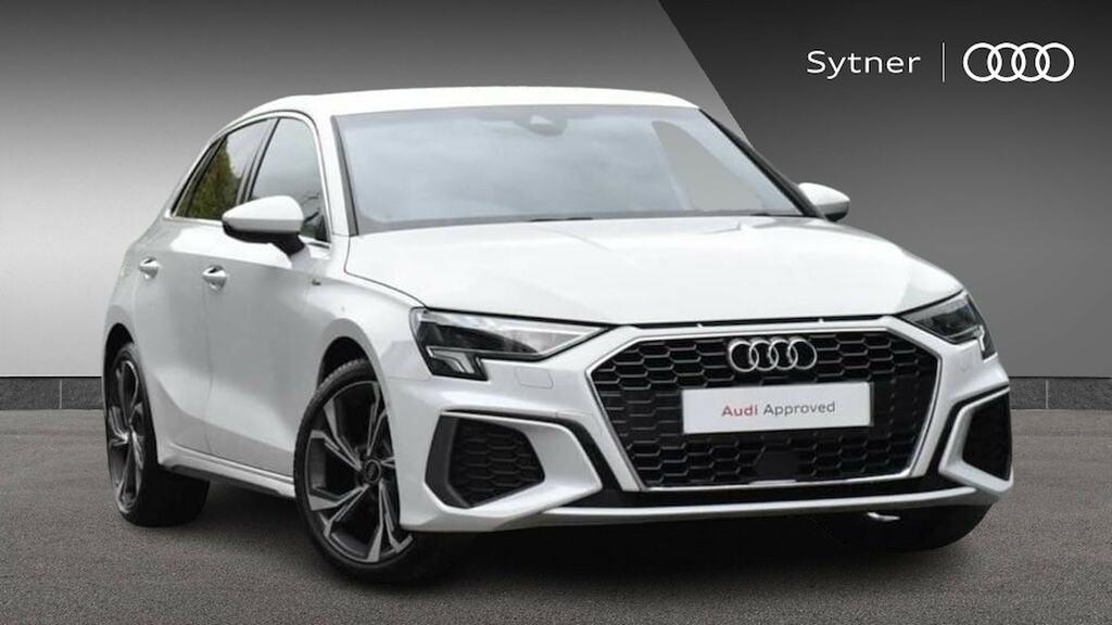 Audi A3 30 Tfsi S Line S Tronic Comfortsound White