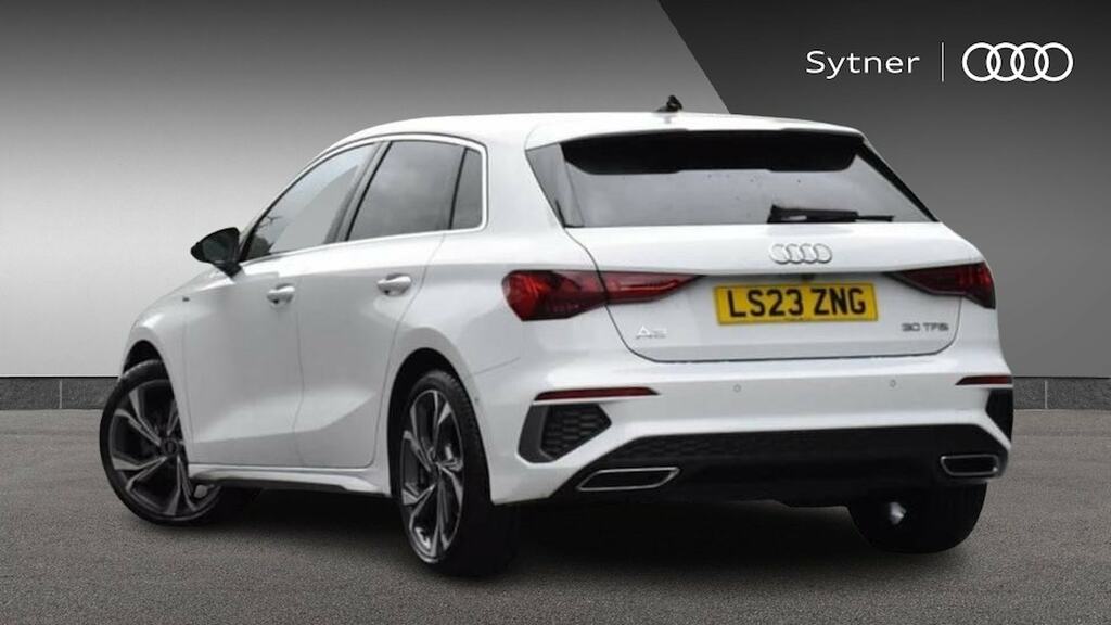 Audi A3 30 Tfsi S Line S Tronic Comfortsound LS23ZNG White #3