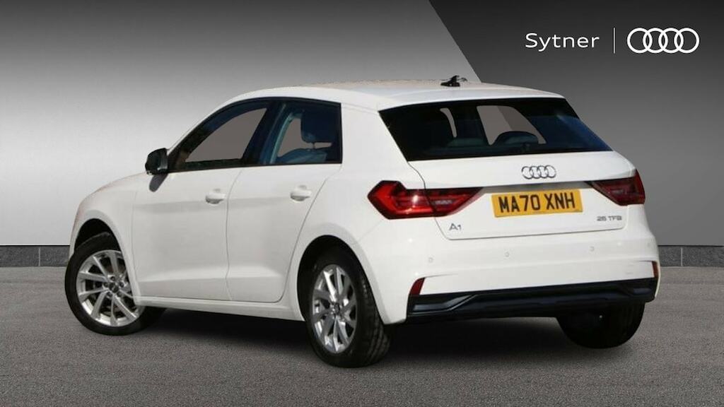 Audi A1 25 Tfsi Sport MA70XNH White #3