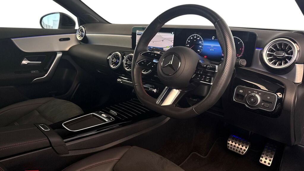 Mercedes-Benz A Class A200d Amg Line Executive PX24JCV Black #2