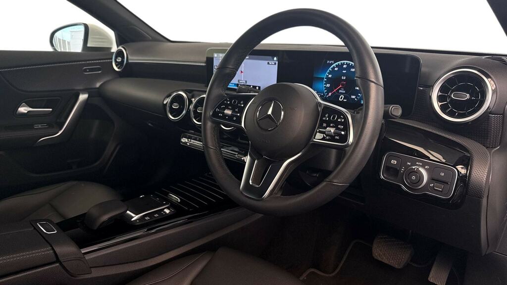 Mercedes-Benz A Class A180 Sport Executive KM72FBK White #3