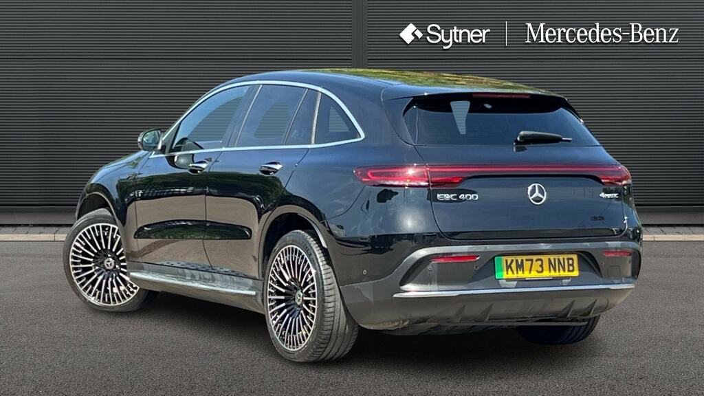Mercedes-Benz EQC Eqc 400 300Kw Amg Line Premium 80Kwh KM73NNB Black #2